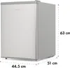 Klarstein Cool Kid - mini chladnička, 66 l, 42db, Náhľad obrázku produktu 8