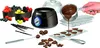 Das Unold-Chocolatier-Set umfasst einen Schmelztiegel, mit Früchten gefüllte Schalen, in Formen gego Produktbild-Vorschau