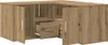 vidaXL Eckregal Artisan-Eichen-Optik 160x40x45 cm Produktbild-Vorschau 1