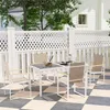 Ensemble de salon Outsunny 5 pièces, coin repas pour 4 Voir les images du produit 9