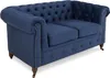 Designer Sofa 3 Sitzer Chesterfield Couch Polster Sofas Produktbild-Vorschau 2