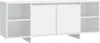 vidaXL Szafka pod TV biała 130x35x50 cm materiał Podgląd zdjęcia produktu 1