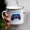 Geburtstagskind Level 38 Freigeschaltet Emaille Tasse Happy Produktbild-Vorschau 4