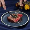 RVS bestekset, 24-delig, mat zwart, voor 6 personen Productafbeelding-voorbeeld 3