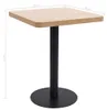 vidaXL Bistro stůl světle hnědý 60x60 cm MDF Náhled obrázku produktu 5