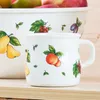 Riess kubek z karbowanym brzegiem Ø8cm 3/8 litra emaliowany Podgląd zdjęcia produktu 2