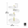 Umbra Kosmetik-Organizer Pirouette, Make-Up-Ständer, Produktbild-Vorschau 8