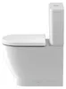 DURAVIT 20600900002 D-Code podlahové WC pre kombinované, Náhľad obrázku produktu 3