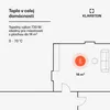 Klarstein Infračervený ohrievač s termostatom, elektrický Náhľad obrázku produktu 2