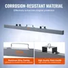 A marketing image showcasing a long magnetic sweeper with close-up views of its construction and features. Náhľad obrázku produktu