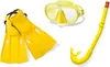 Set de plongée pour enfants masque + tuba + palmes INTEX Voir les images du produit 1