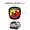 Adesivo Abarth 3D logo ricambio per Bravo posteriore Anteprima dell’immagine prodotto 3