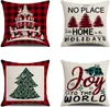 4er Pack Weihnachtskissen Weihnachten Kissen Produktbild-Vorschau 1