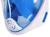 Aga Masque de plongée S/M bleu-blanc avec tuba pliable, Voir les images du produit 7
