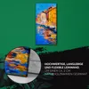 Küchenuhr Bürouhr Leinwand Uhr Quarz 30x60 Venedig Italien Produktbild-Vorschau 5