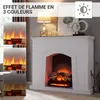 Foyer électrique BALDERIA Lily - Insert de cheminée, 1500 W Voir les images du produit 3
