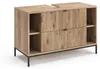 Waschbeckenunterschrank Vicco Eliza Viking Oak 100 x 63 cm Produktbild-Vorschau 3