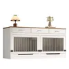 Klatka dla psów 164×60×81 cm, klatka dla psów, mebel z Podgląd zdjęcia produktu 11
