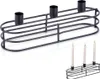 Świecznik metalowy czarny na 3 świeczki 29,5x8,5x9,5 cm Podgląd zdjęcia produktu 5