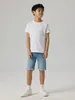 Džíny šortky Slim Fit Krátké Denim Kalhoty 5-Kapsy Kalhoty Náhled obrázku produktu 7