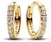 Pandora Boucles d'oreilles Huggie étincelantes 263015C01 Voir les images du produit 4