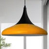 Pendelleuchte Paladin Grau Metall Ø35cm, Gelb Modern Produktbild-Vorschau 2