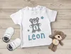 personalisiertes Baby T-Shirt mit Namen und Zahl Produktbild-Vorschau 4