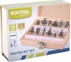 EXTOL CRAFT 44032 Formschneider für Holz, mit SK-Klingen, Produktbild-Vorschau 3