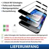 2x Full Screen Panzerfolie für iPhone SE 2022 / SE 2020 (SE Produktbild-Vorschau 6