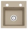Faizee Home | Compact Granitspüle Beige 41 x 44 cm – Produktbild-Vorschau 4