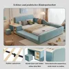 Flieks Polsterbett Kinderbett 140x200cm mit Schreibtisch Produktbild-Vorschau 5