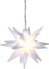 LED Stern 3D Weiß – Weihnachtliche Deko-Leuchte mit Produktbild-Vorschau 1