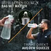 Bachgold Squeeze Wasserfilter Outdoor, weiß, 500 ml – Produktbild-Vorschau 3