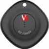 A black, diamond-shaped electronic device with a red and white logo and text. Podgląd zdjęcia produktu