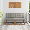 "im Sonderangebot"2 Stück Outdoor Mittelsofa/Couchgarnitur Produktbild-Vorschau 1