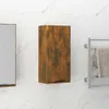 vidaXL Nástěnná koupelnová skříňka Smoked Oak 32x20x67 cm Náhled obrázku produktu 2