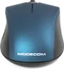 MODECOM MC-WM10S optische Funkmaus, Blau, leise Tasten, 2,4 Produktbild-Vorschau 3