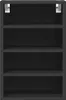 Armoire suspendue Riga Noir 40x29,5x60 cm Matériau dérivé Voir les images du produit 4