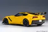Autoart 71278 Chevrolet Corvette C7 ZR1 Racing 2019 gelb Produktbild-Vorschau 2