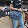 Pánská plátěná taška přes rameno Messenger Bag Casual Náhled obrázku produktu 4