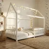 Kinderbett 90x200 mit Rausfallschutz und Lattenrost, Produktbild-Vorschau 9
