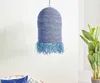 DELIFE Lampenschirm Kubu-Kubu Ø 55x75 cm Violett  aus Produktbild-Vorschau 1