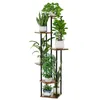 Bamworld Blumenständer, Pflanzenständer, Pflanzenregal aus Produktbild-Vorschau 1