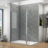 60x200cm Walk in Duschwand+40x200cm Flipper Panel + Produktbild-Vorschau 1