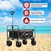 AREBOS Bollerwagen pliable noir | jusqu'à 100 kg | Voir les images du produit 6