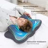 CHICASA Ergonomisches Nackenstützkissen aus 55D Memory Produktbild-Vorschau 2