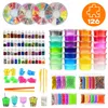 Slime Set XXL 126-teilig für Kinder, Giga Schleim selber Produktbild-Vorschau 4
