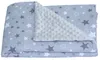 Baby Wende Einschlagdecke MINKY mit Kapuze 90x90 cm Produktbild-Vorschau 2