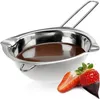 com-four® Wasserbad-Schmelztopf - Schmelzschale mit 2 Produktbild-Vorschau 1