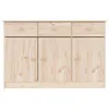 vidaXL Příborník ALTA 112x35x73 cm borovicový masiv Náhled obrázku produktu 4
